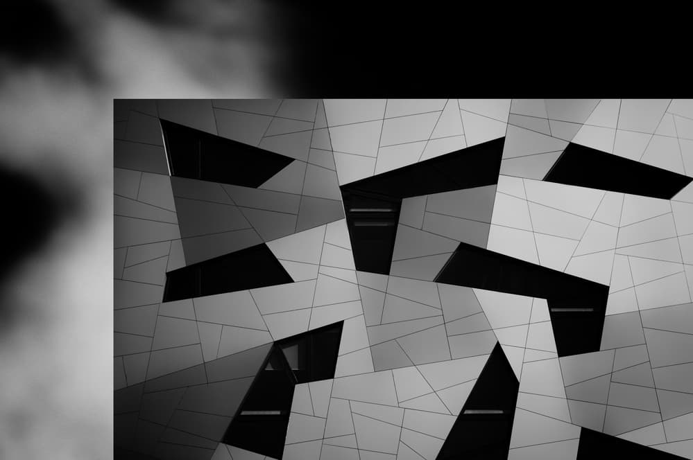 Modern Architectural Geometry by Jeroen van de Wiel — canvas wall art