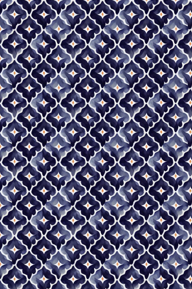 Midnight Mosaic by Treechild — canvas wall art