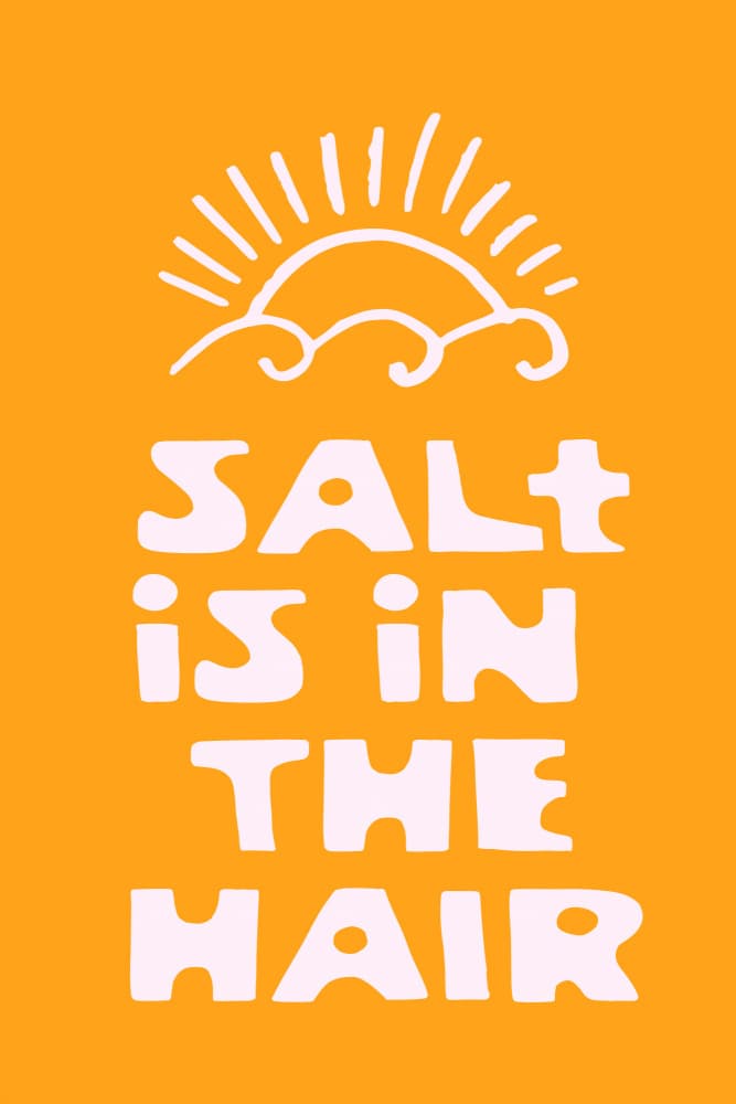 Salt In The Hair by Treechild — canvas wall art