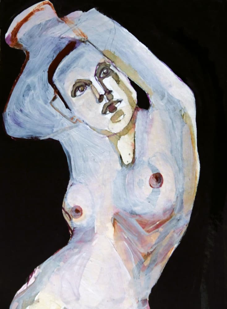 Ethereal Nude Figure by Doris Schmitz — canvas wall art