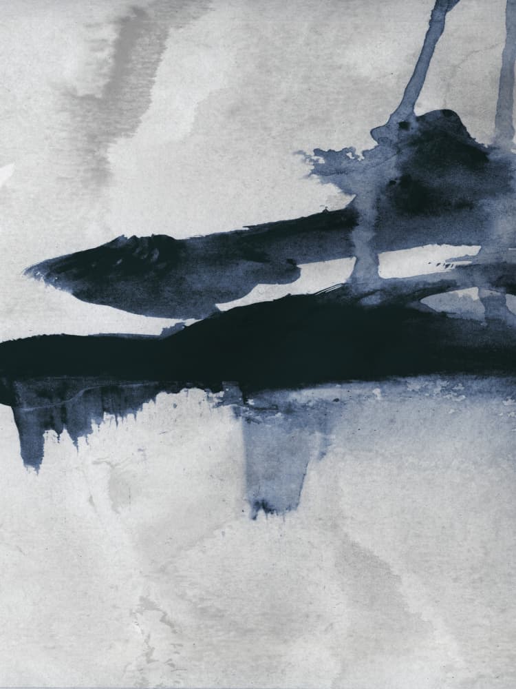 Blu 1 by Dan Hobday — canvas wall art