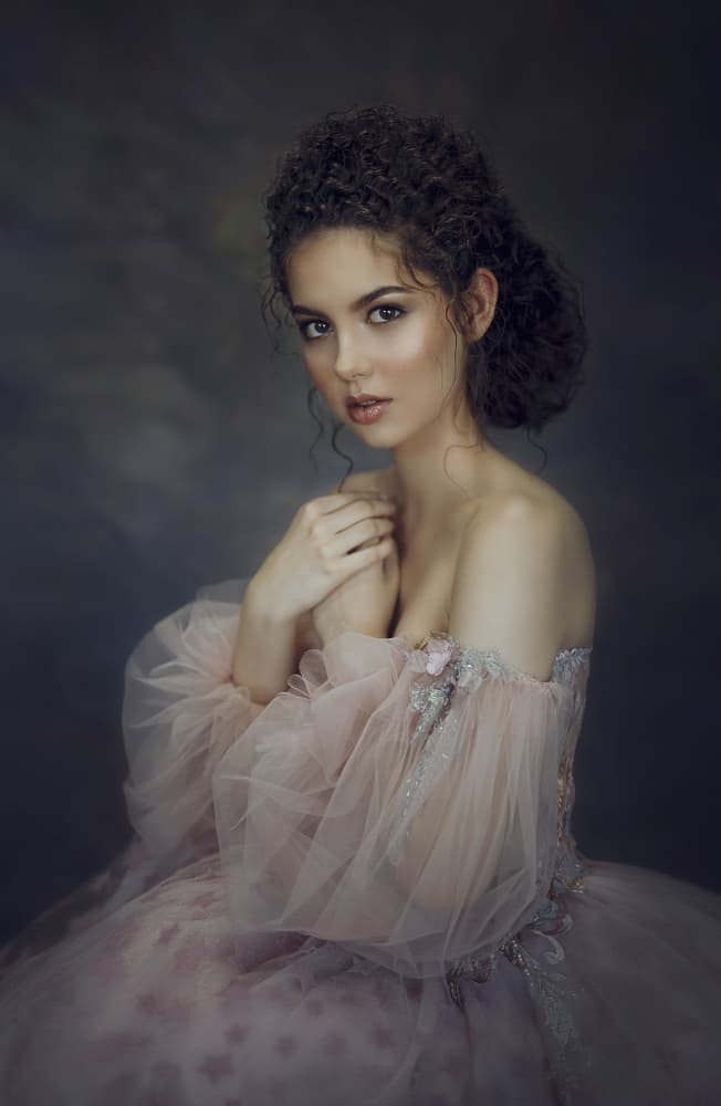 Ethereal Ballet Portrait by Adalia Fedur — canvas wall art