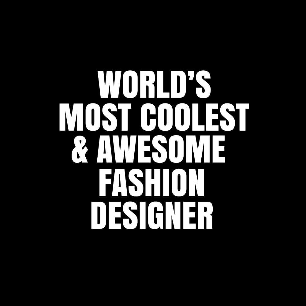 World's Coolest Fashion Designer by Happie Eagle — canvas wall art