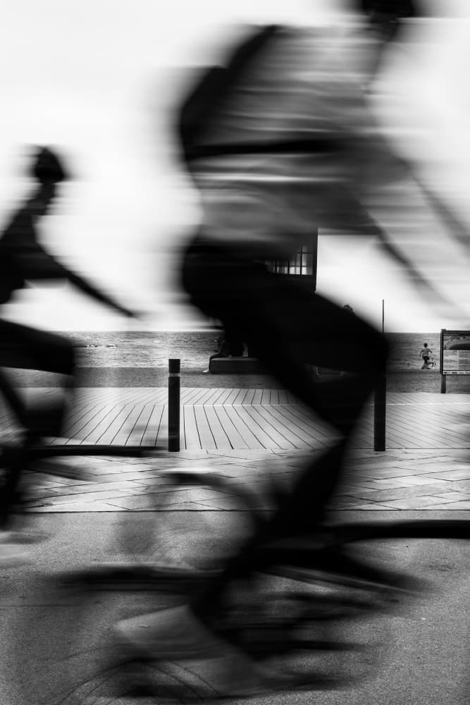 Dynamic City Ride by Christian Schmahl — canvas wall art