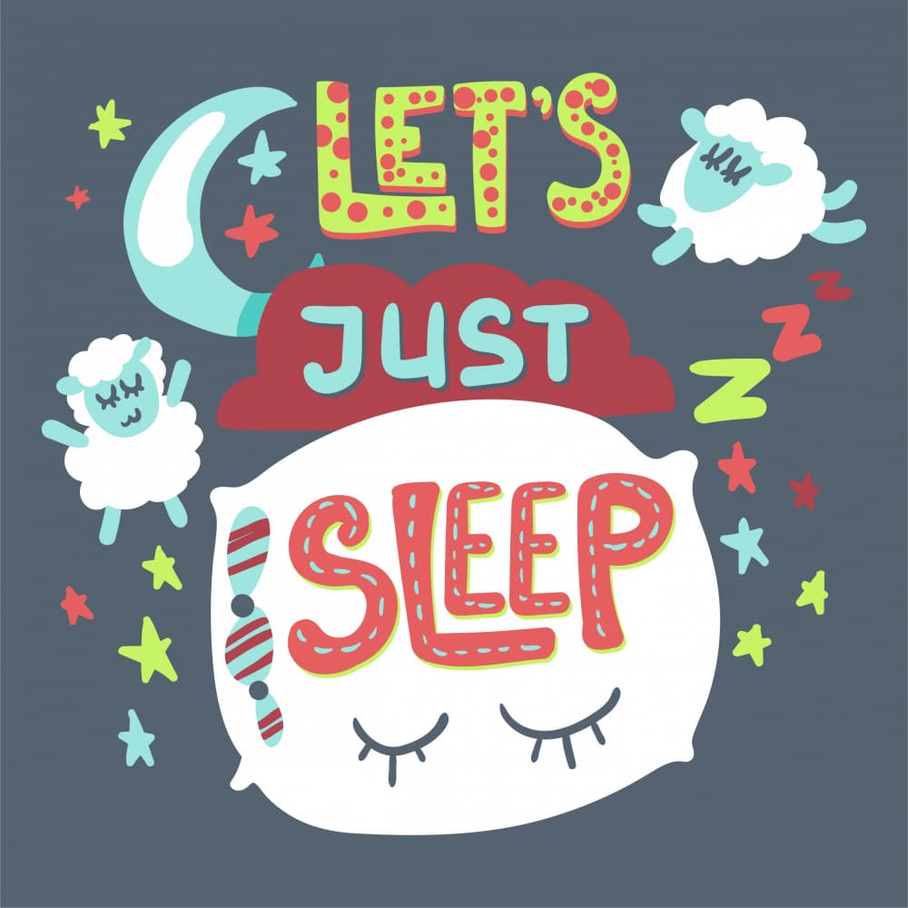 Let's Just Sleep by Marika Barsrsind — canvas wall art