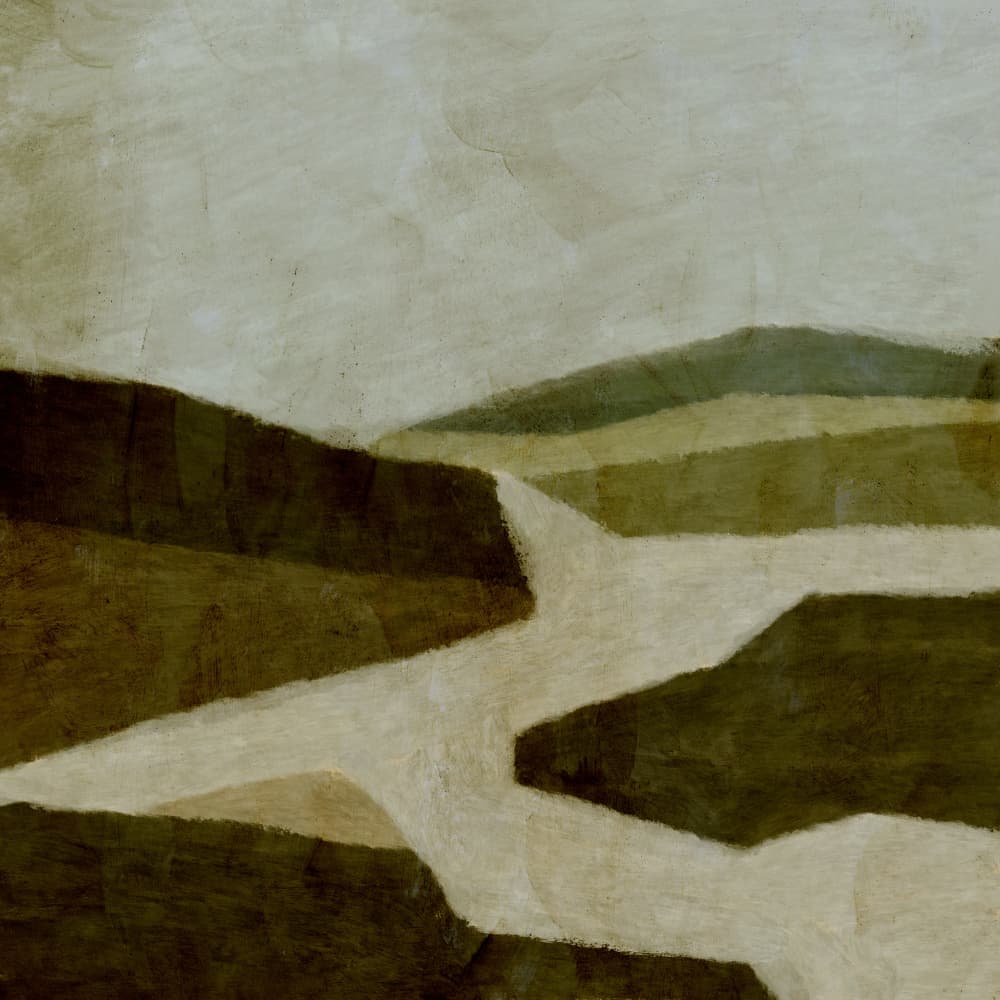 Paysage 3 by Dan Hobday — canvas wall art