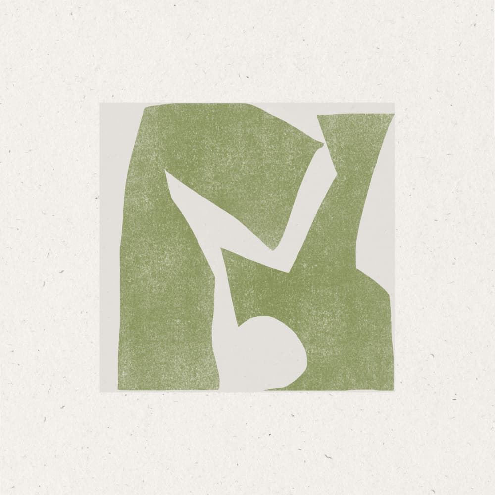 Green Geometric Harmony by THE MIUUS STUDIO — canvas wall art