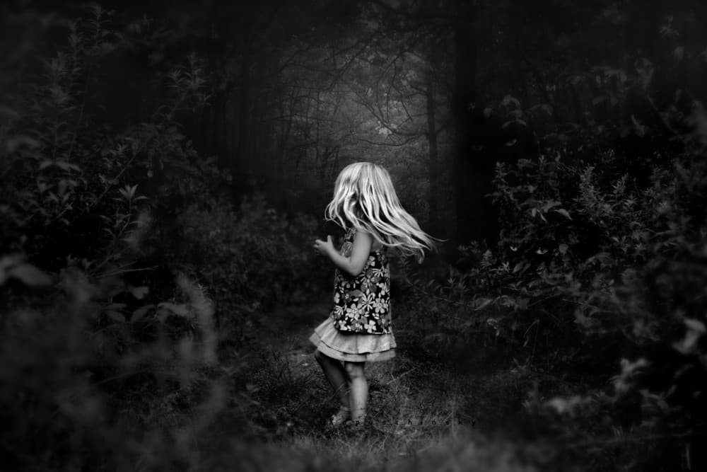 Dreamy Woodland Dance by Kapuschinsky — canvas wall art