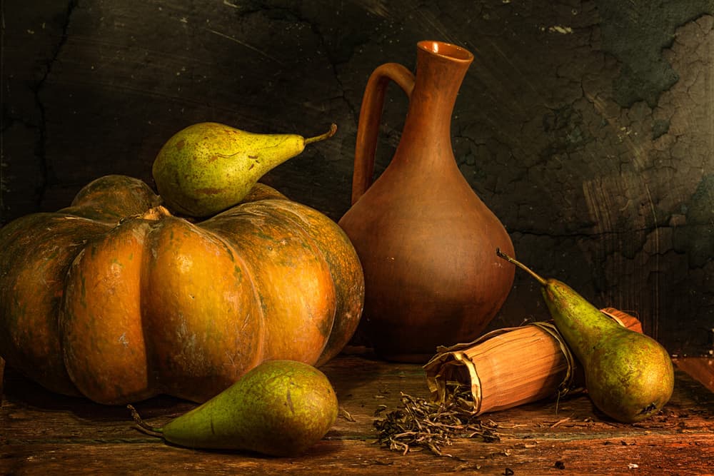 Rustic Autumn Still Life by Stanislav Aristov — canvas wall art