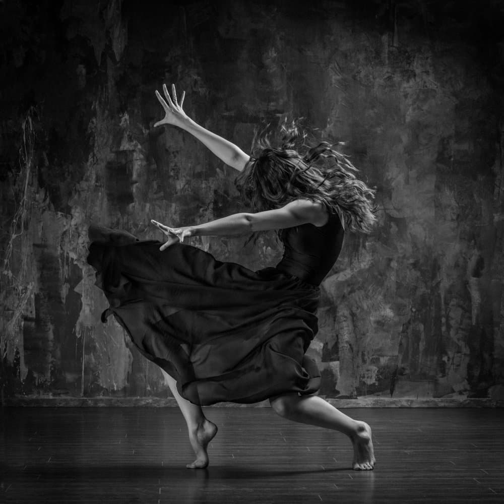 Expressive Dance Flow by Constantin Shestopalov — canvas wall art