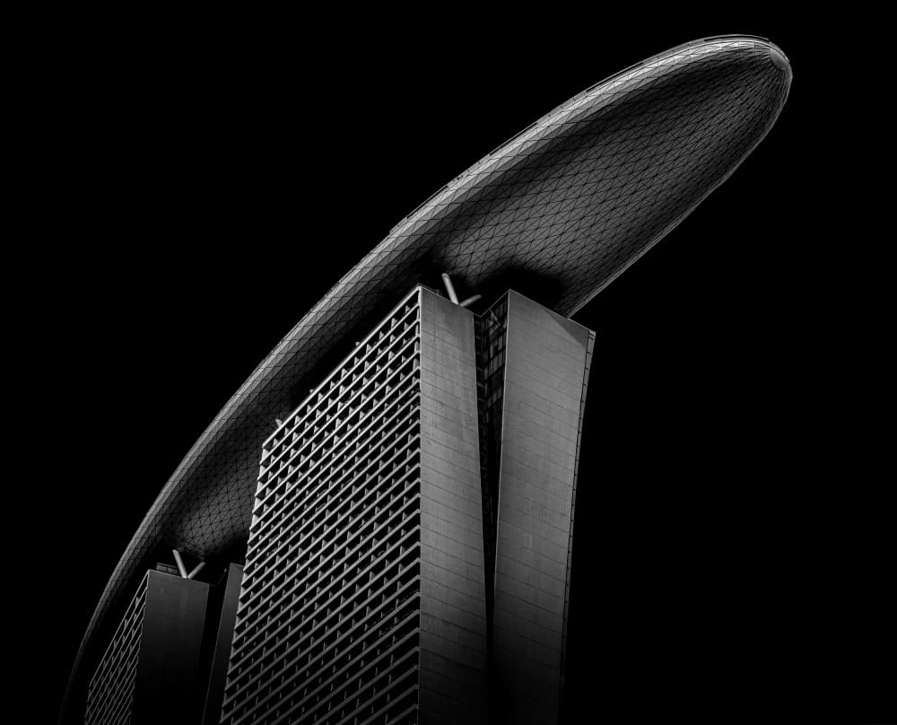 Modern Architectural Icon by Joseph Ng — canvas wall art