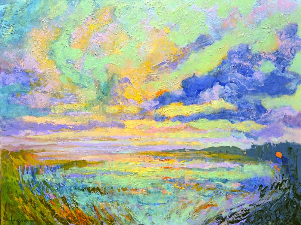 Celestial Horizon by Dorothy Fagan — canvas wall art