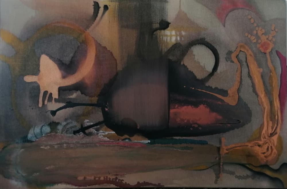 Earthy Surreal Shapes by Stefano Mazzolini — canvas wall art