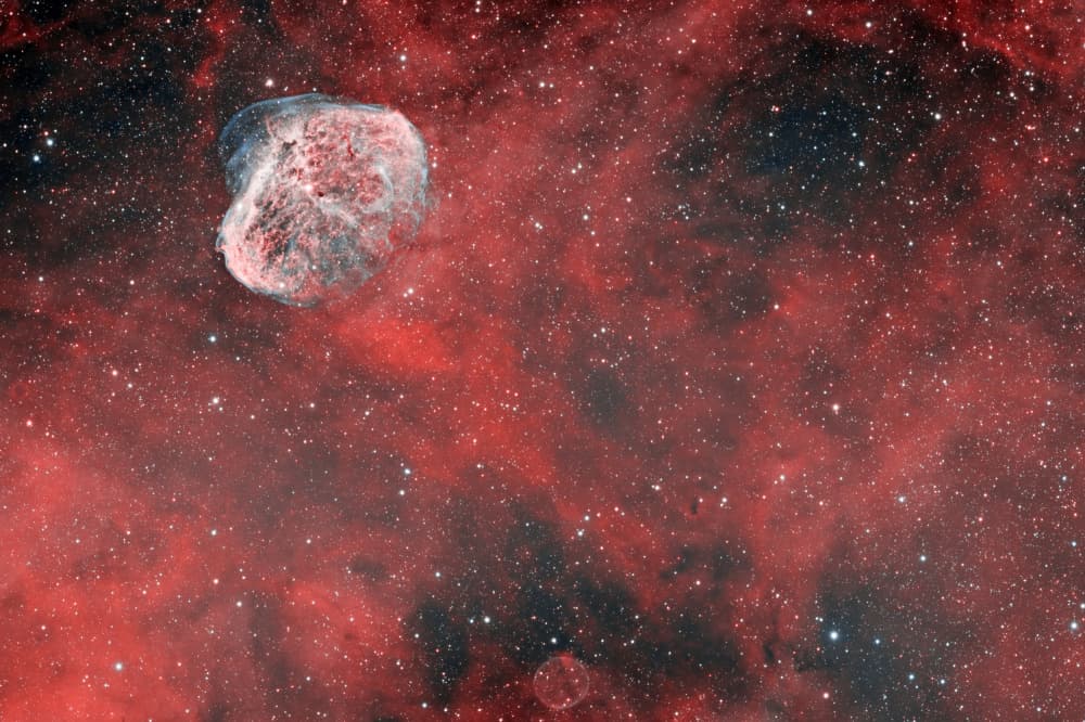 Cosmic Bubble Nebula by Vikas Chander — canvas wall art