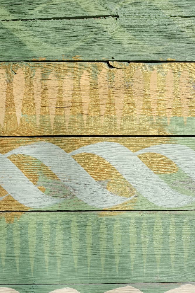 Rustic Painted Wood Patterns by Pictufy Studio III — canvas wall art