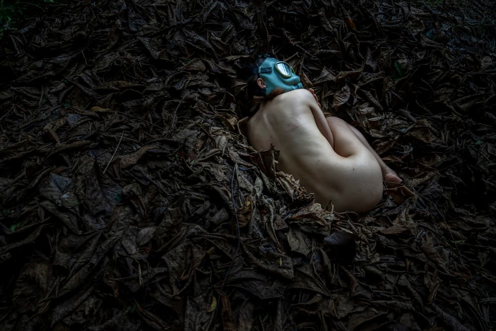 Vulnerable Nature Nude by Itthipol Deemee — canvas wall art