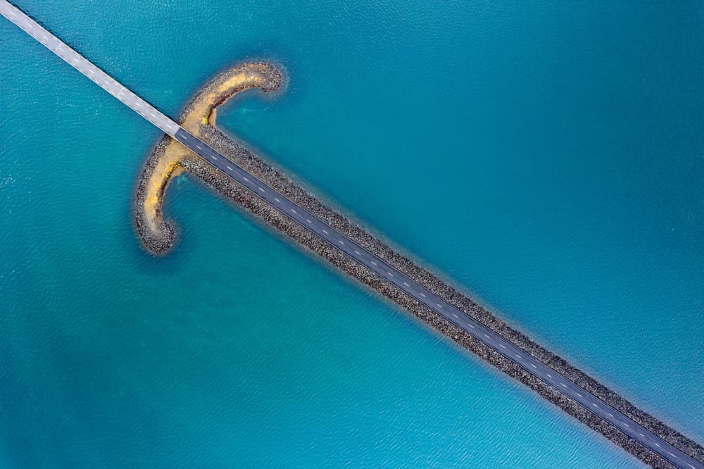 Turquoise Sword Pathway by Alvaro Roxo — canvas wall art