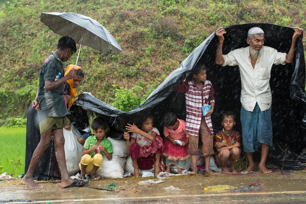 Monsoon Shelter by Azim Khan Ronnie — canvas wall art
