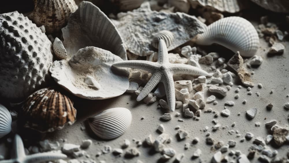 Seaside Treasures by Treechild — canvas wall art