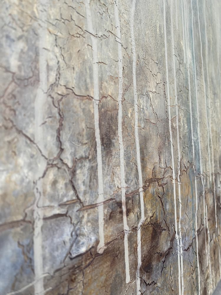 Distressed Wall Surface by Gabriela Aleksandra Szuba — canvas wall art