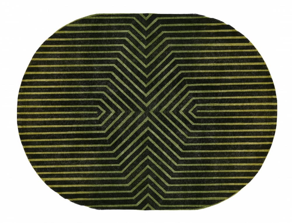 Modern Green Geometric Pattern