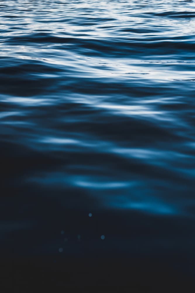 Deep Blue Flow by Tim Mossholder — canvas wall art