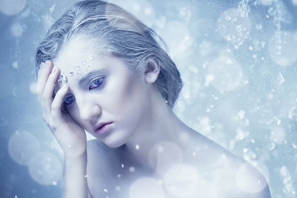 Ethereal Ice Queen by Fren Hendrik — canvas wall art