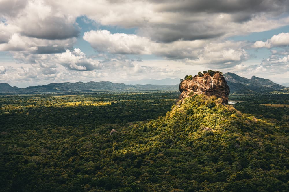 Majestic Sigiriya Landscape by Marco Tagliarino — canvas wall art