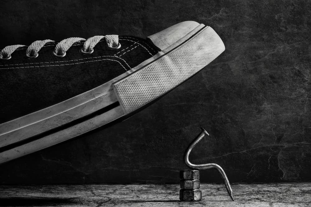 The Thinking Nail by Stephen Clough — canvas wall art