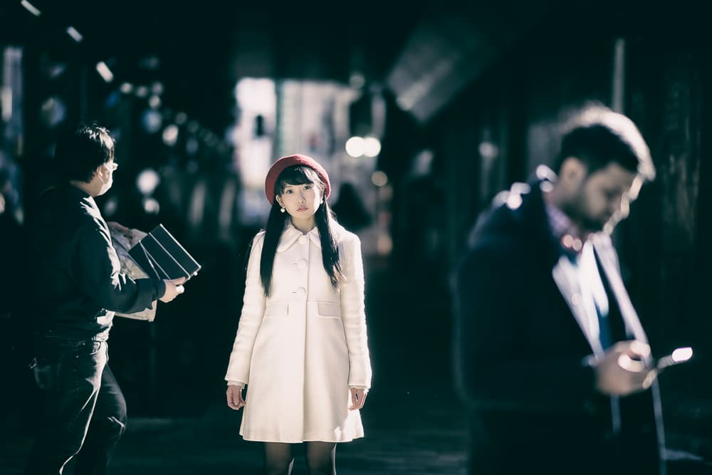 Mysterious Urban Encounter by 7 Flavor C/P — canvas wall art