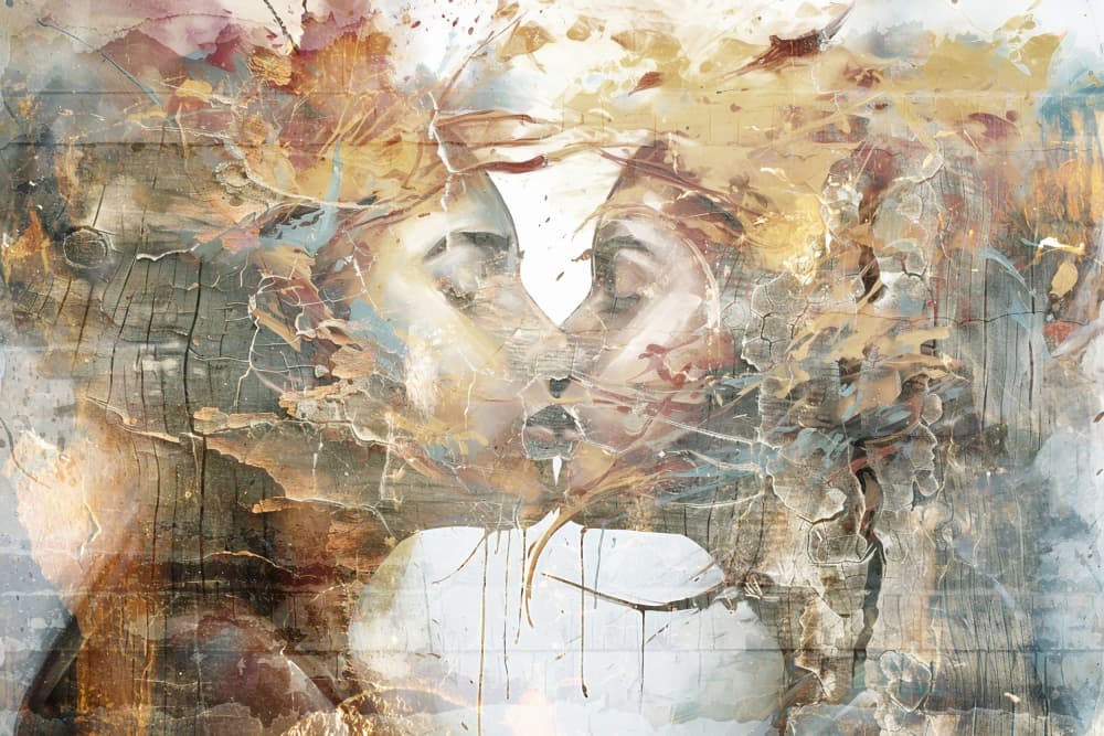 Ethereal Embrace by Rafal Kulik — canvas wall art