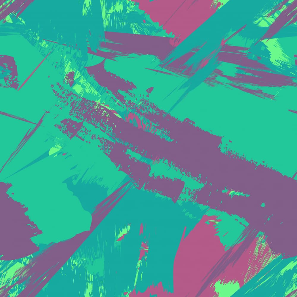 Vibrant Abstract Brushstrokes by Marika Barsrsind — canvas wall art