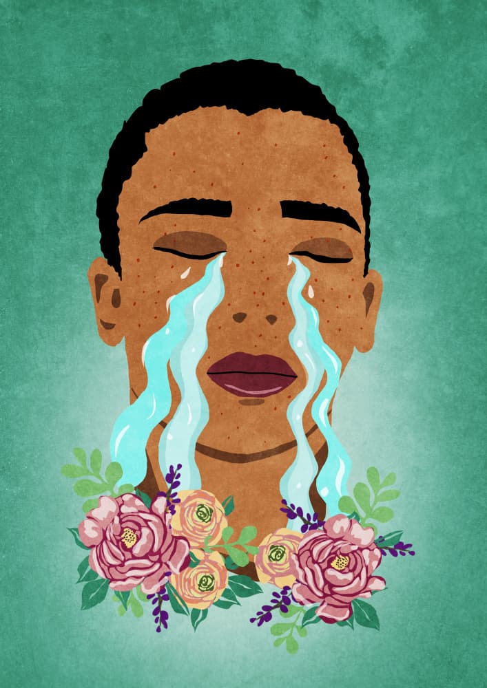 Boys do cry by Raissa Oltmanns — canvas wall art