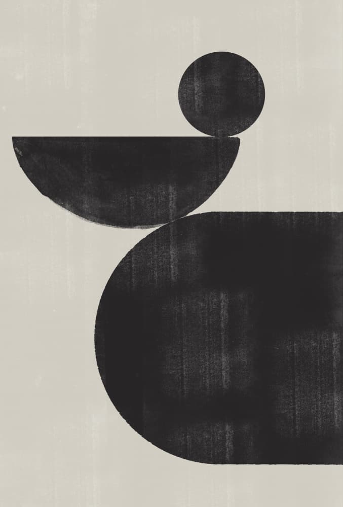 Geometric Harmony by THE MIUUS STUDIO — canvas wall art