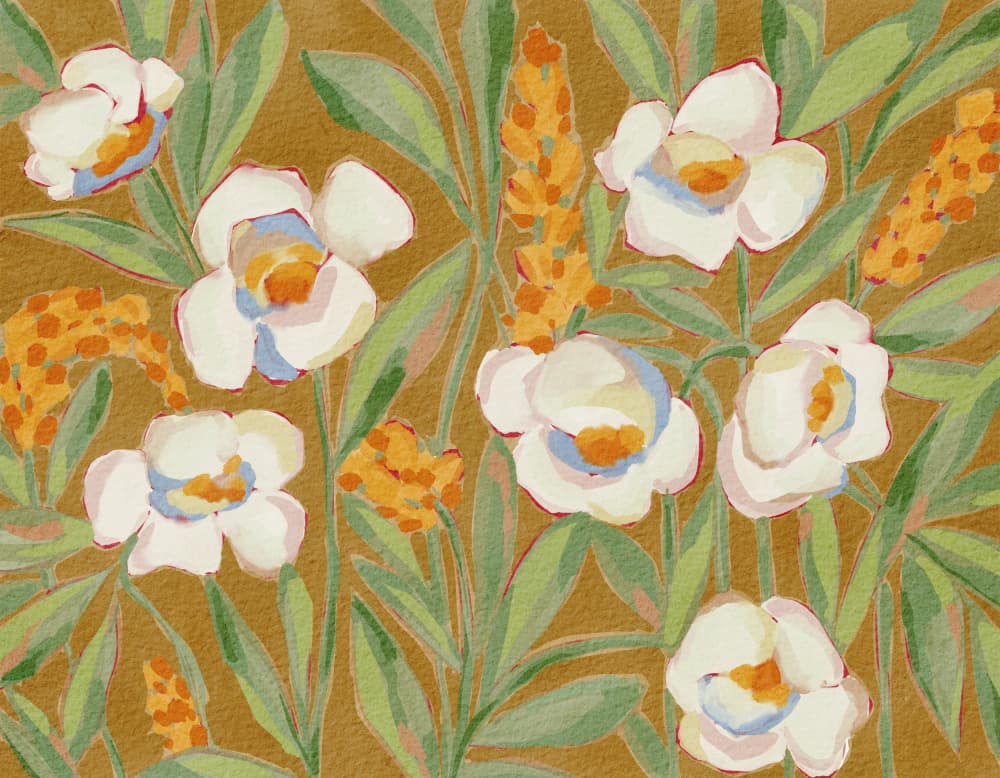 Vibrant Garden Blooms