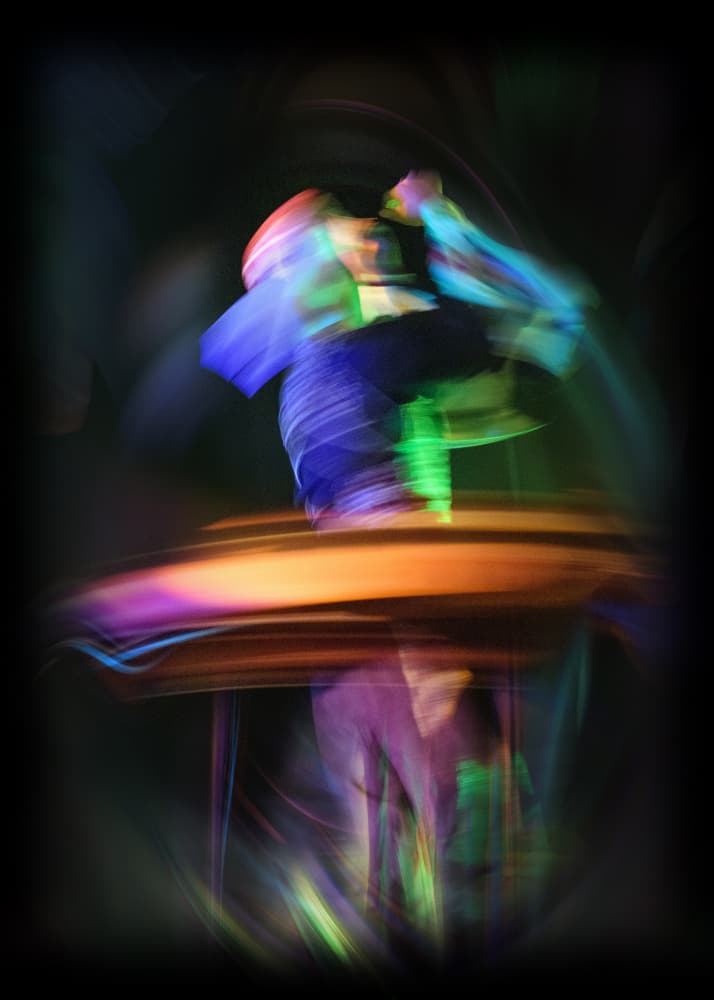 DJ Nightlife Energy by Mohamed Shawki — canvas wall art