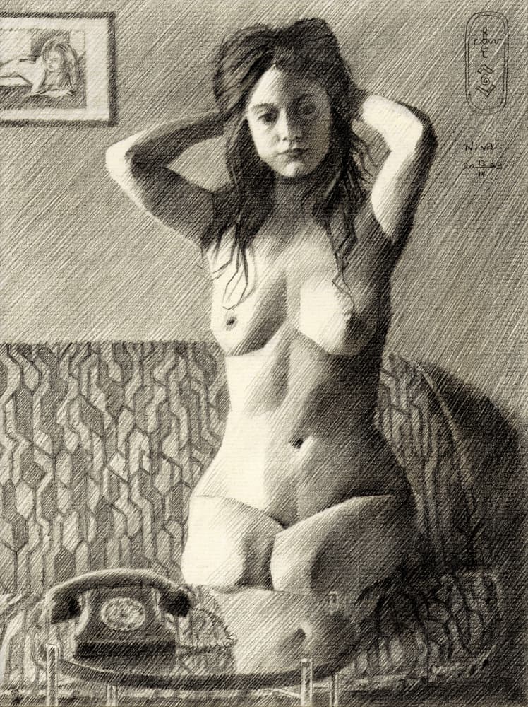 Nina - 13-09-23 by Corné Akkers — canvas wall art