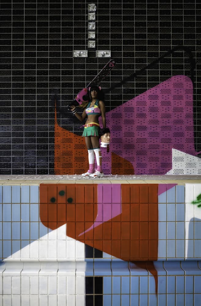 Gamer Girl Attitude by Georgios Bero — canvas wall art