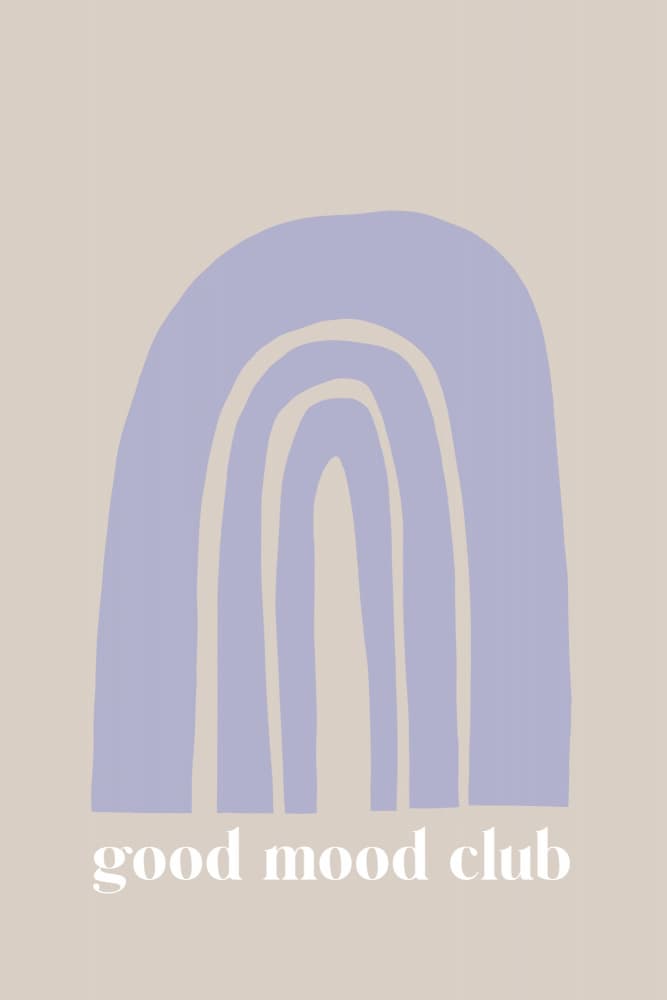 Good Mood Club by uplusmestudio — canvas wall art