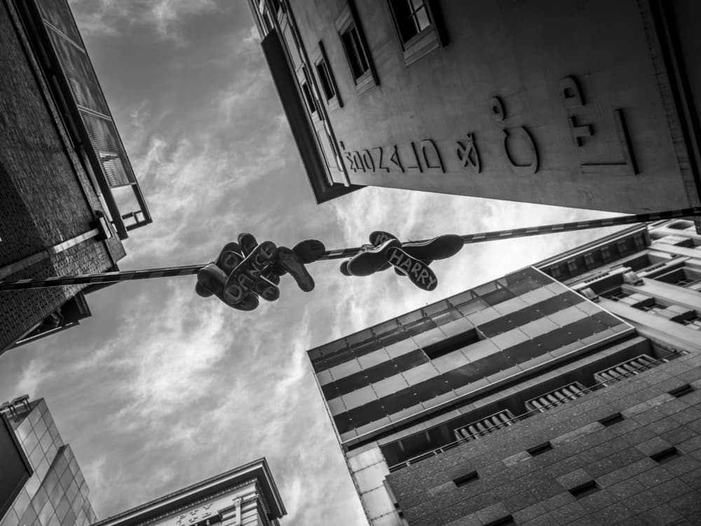 Dance Harry Urban Sculpture by Craig Stampfli — canvas wall art