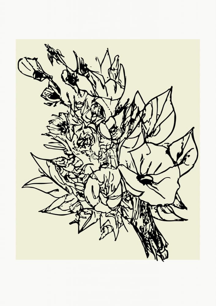 Botanicalineno20 by Treechild — canvas wall art