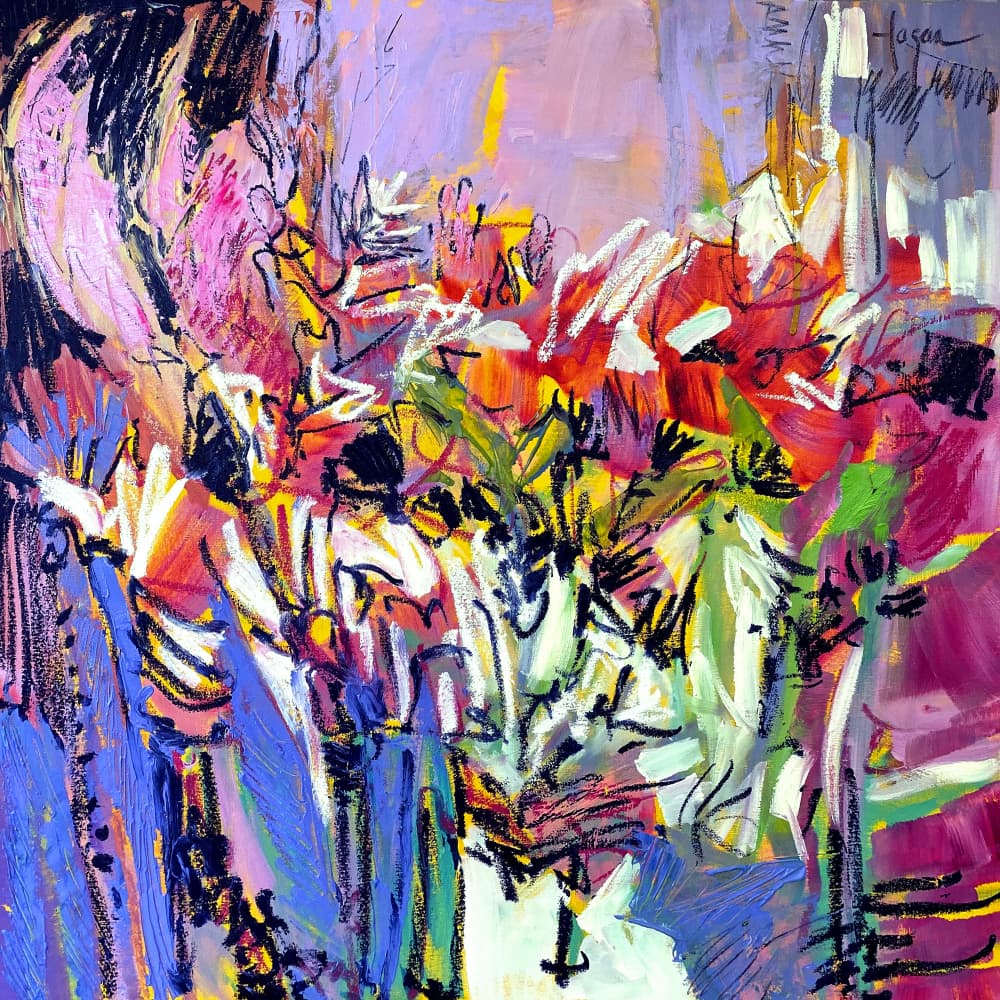 The Harmony of Color by Dorothy Fagan — canvas wall art