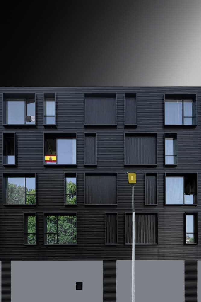 Modern Urban Windows by Jorge Pimenta — canvas wall art