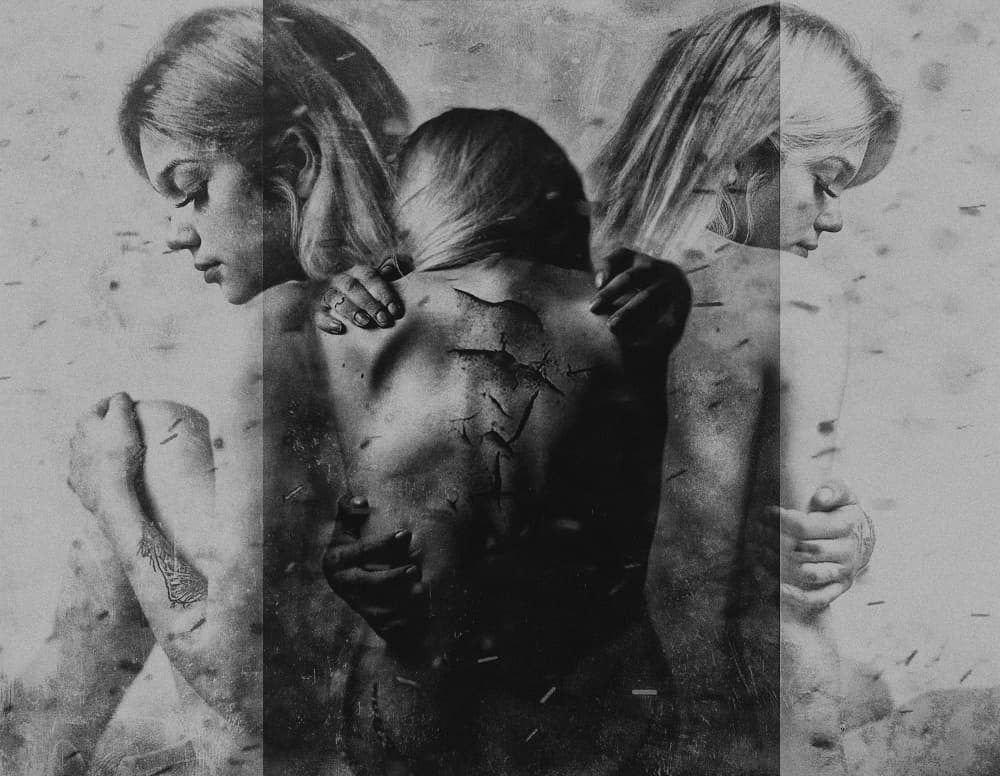 Woman's Inner Struggle by Sandra Ulfig ARPS — canvas wall art