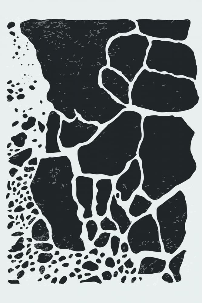 Cracked Earth Pattern by jay stanley — canvas wall art