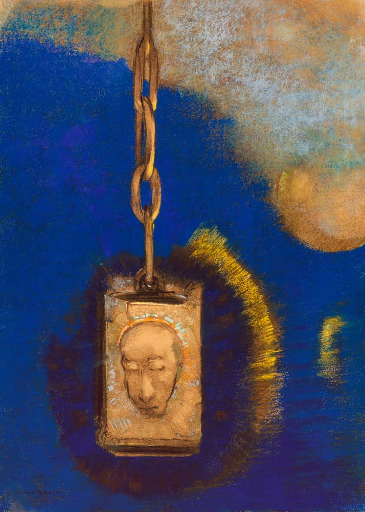 The Beacon by Odilon Redon — canvas wall art