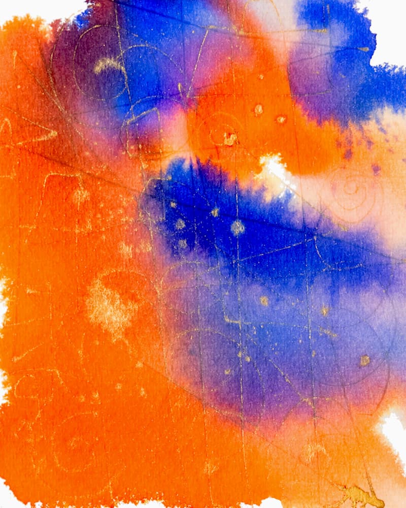 Vibrant Abstract Flow by Sonia Pal — canvas wall art