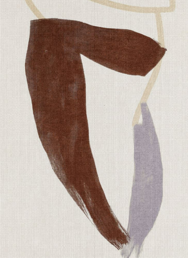 Abstract Figures Dancing by Alma — canvas wall art