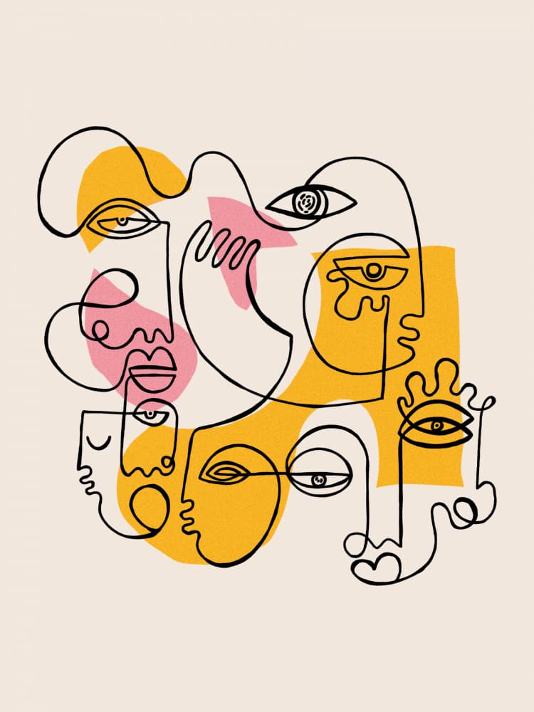 New Ways by Shatha Al Dafai — canvas wall art