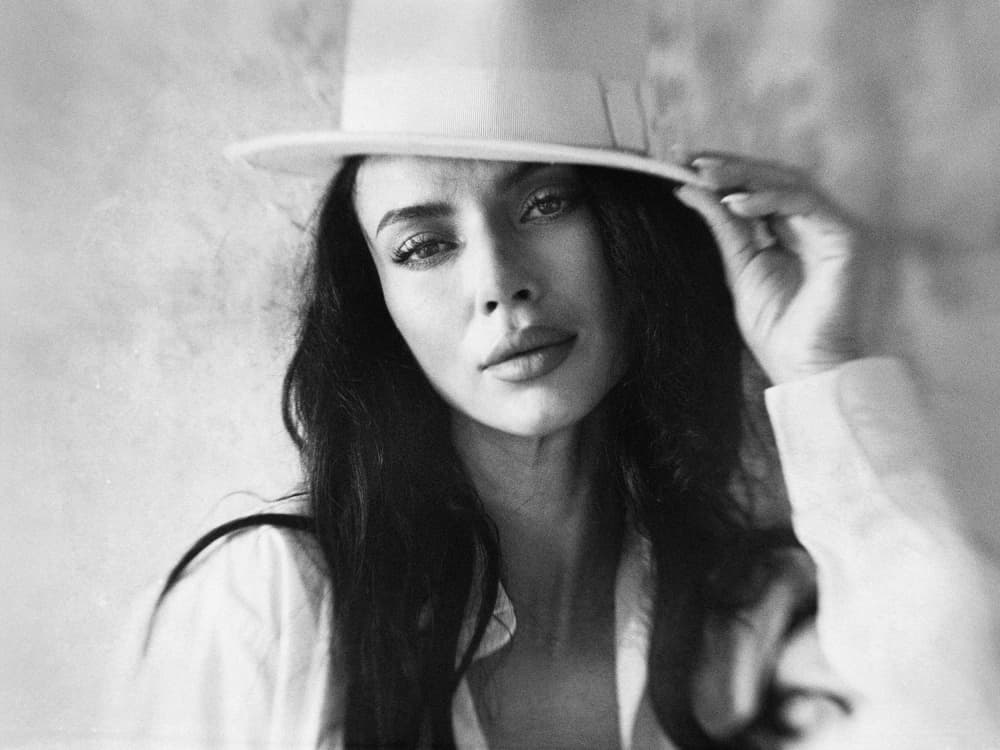 Elegant Woman In Hat by Marius Cinteza — canvas wall art